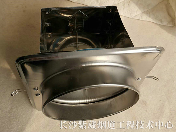 排油烟气防火止回阀高密闭阀门4