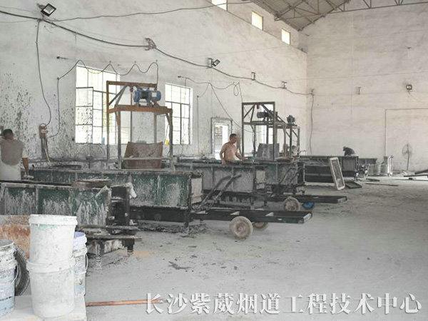 机制水泥预制排烟道